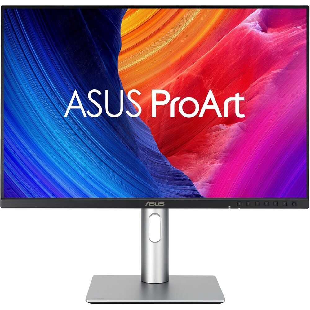 ASUS ProArt Display 24� 16:10 Professional Monitor (PA248QFV) � IPS, WUXGA (1920 x 1200), 100% sRGB, Color Accuracy ?E < 2, Calman Verified, 100Hz, HDR-10, Light Sync, Ergonomic, 3 yr Warranty