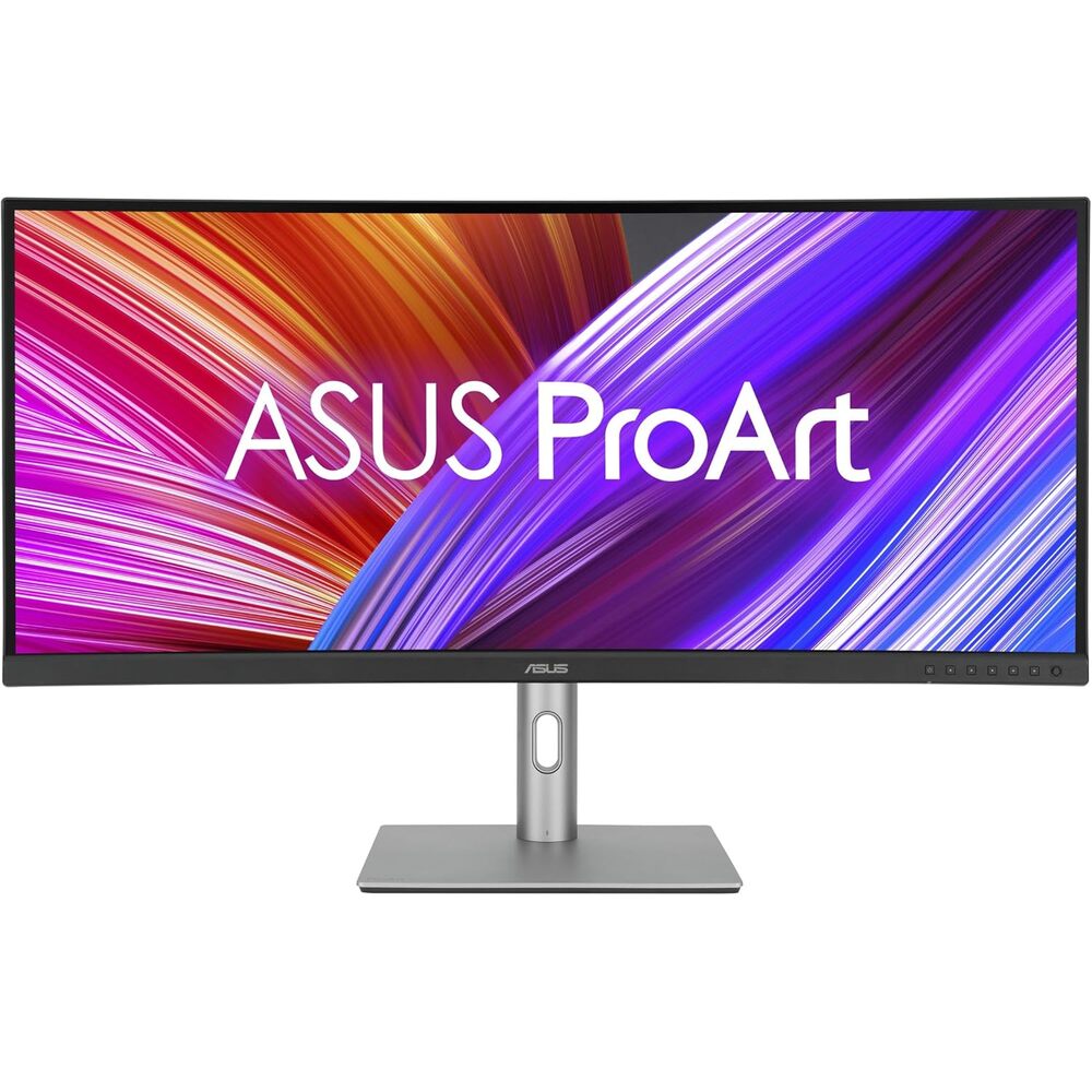 ASUS ProArt Display 34� Ultrawide Curved Professional HDR Monitor (PA34VCNV) - IPS, 21:9 3440 x 1440, 3800R Curve, 100% sRGB/Rec709, ?E<2, Calman Verified, USB-C Docking PD 96W, RJ45, 3 Year Warranty