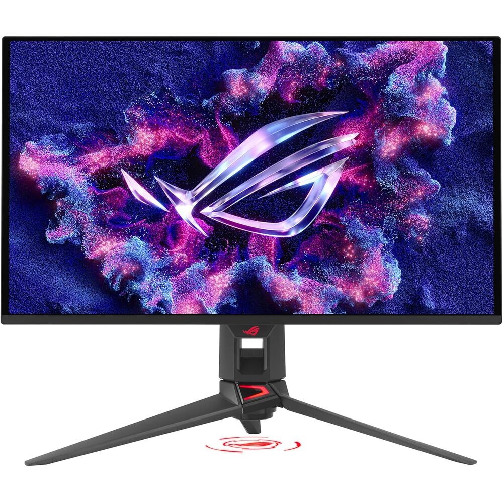 ASUS ROG Swift 27� 4K QD-OLED Gaming Monitor (PG27UCDM) - 240Hz, 0.03ms, Custom Heatsink, Neo Proximity Sensor, G-SYNC Compatible, 99% DCI-P3, True 10-bit color, DisplayPort 2.1a UHBR20, 3 yr warranty