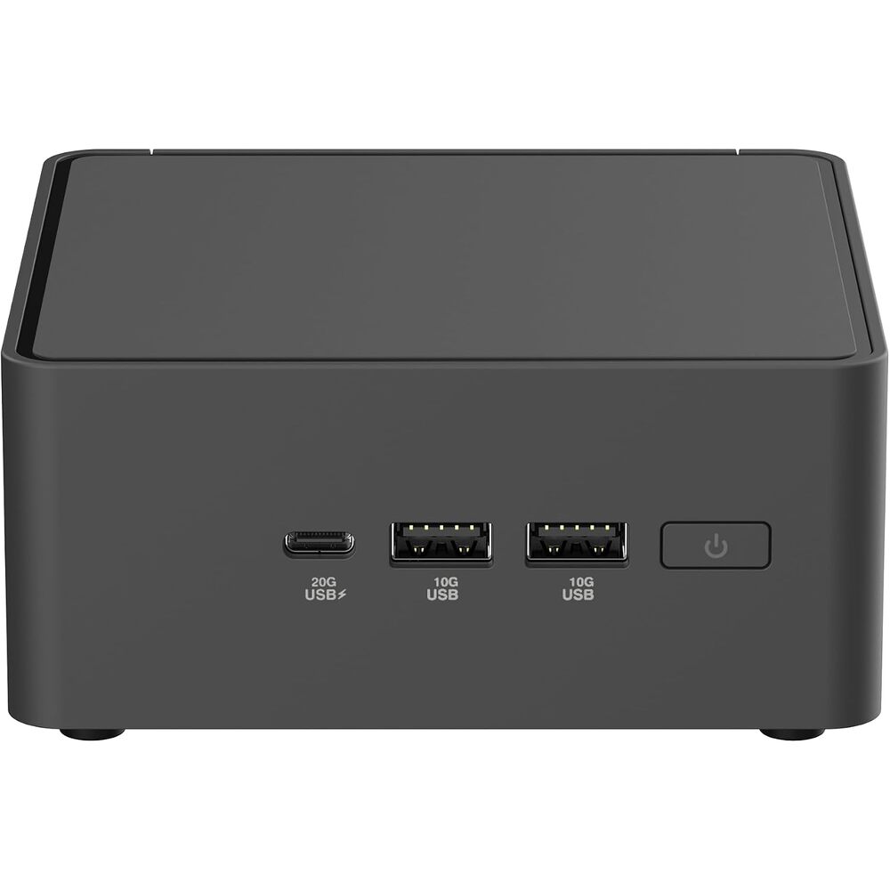 ASUS NUC 15 Pro Tall Barebones Mini PC with Intel Series 1 Core 3 100U, up to 96GB DDR5 RAM, Dual Storage Design, Thunderbolt� 4, Wi-Fi 7 & Bluetooth 5.4, Toolless Chassis Access, VESA Mount Included