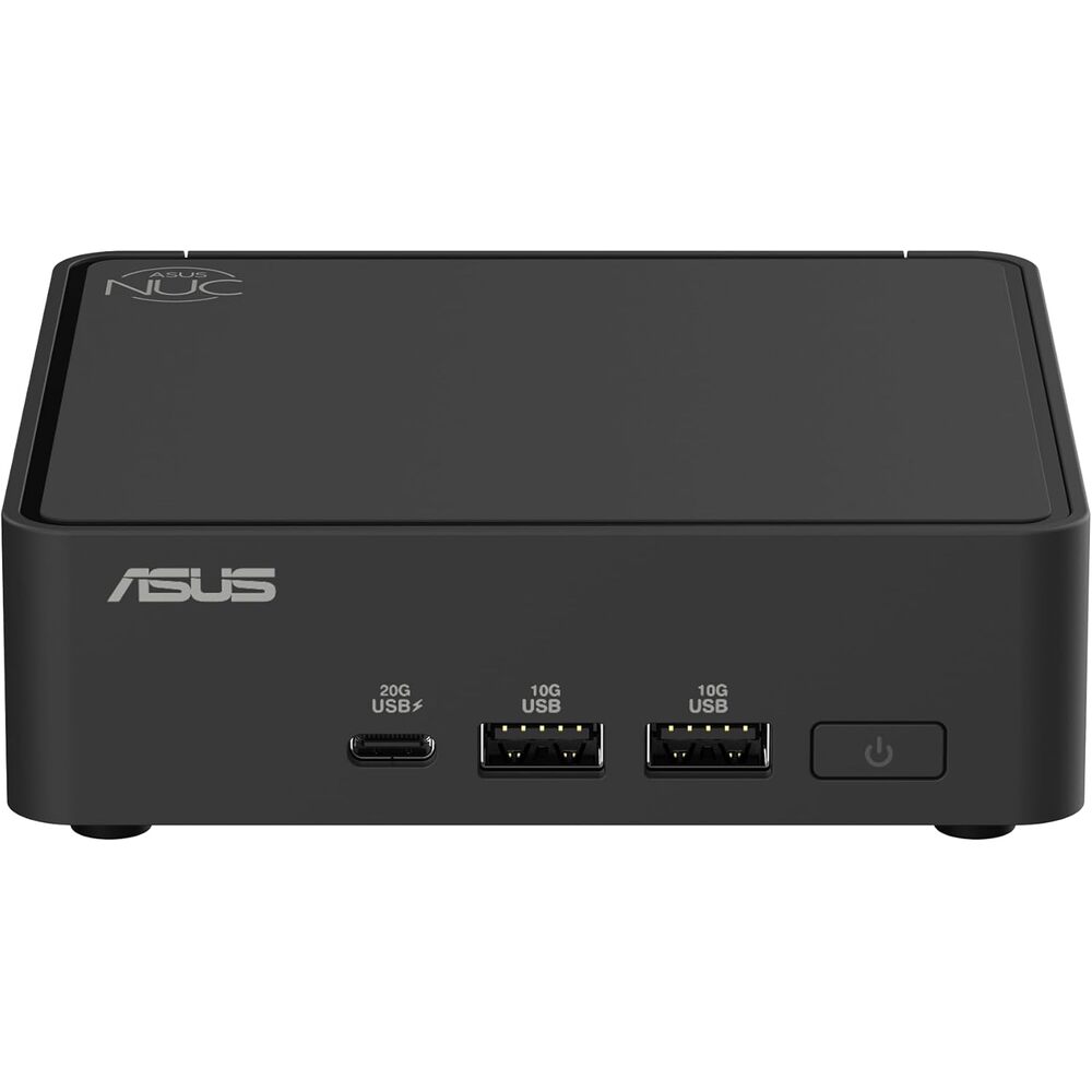 ASUS NUC 15 Pro Slim Full System Mini PC with Intel Series 2 Core 7 240H, 16GB DDR5 RAM, 512GB PCIe G4x4 NVMe SSD, Thunderbolt� 4, WiFi 7 & Bluetooth 5.4, Toolless Chassis Access, VESA Mount Included