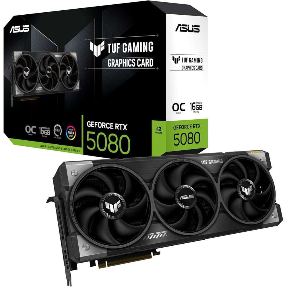 ASUS TUF Gaming GeForce RTX� 5080 16GB GDDR7 OC Edition Graphics Card