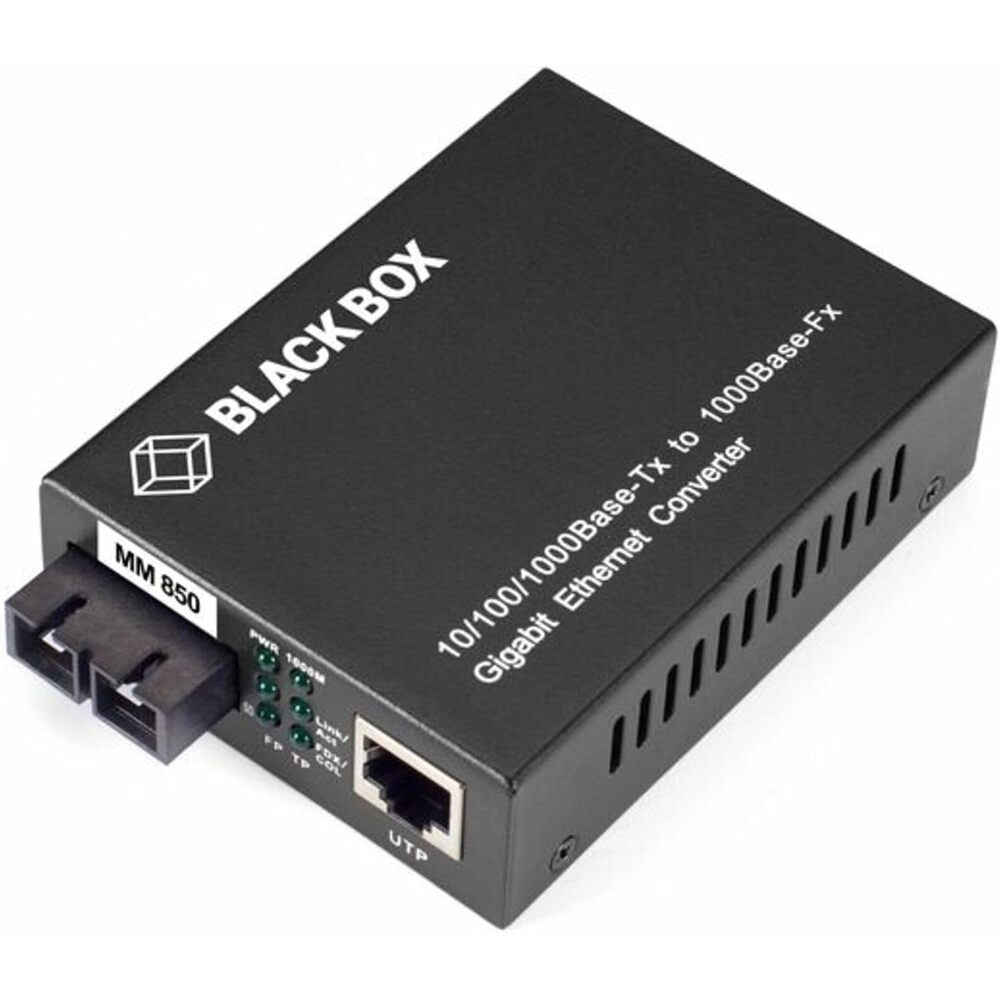 Black Box Pure Networking Transceiver Media Converter