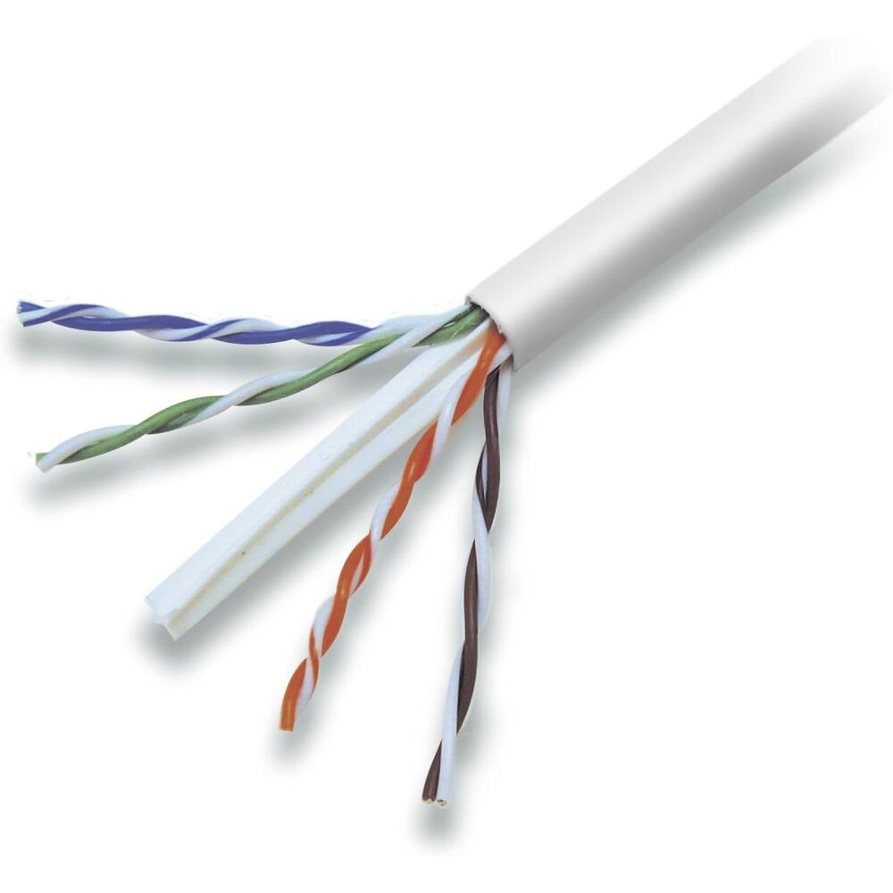 Belkin CAT6 1000-Foot Solid Bulk Cable (White)