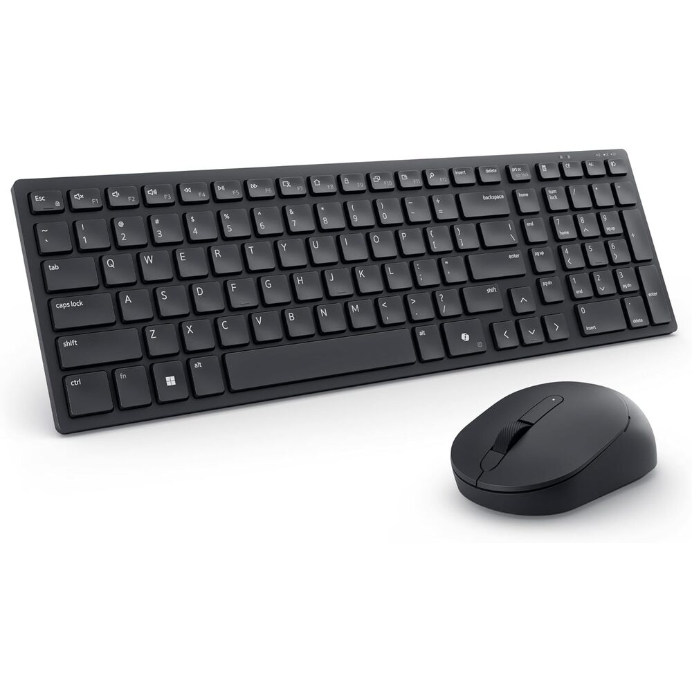 Dell KM555 Pro Compact Silent Keyboard and Mouse, Black