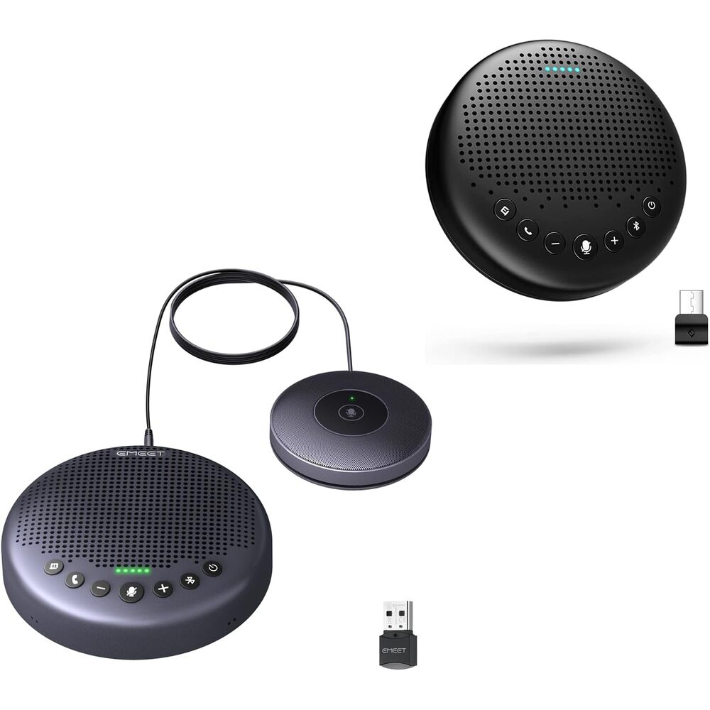 EMEET Luna Plus Kit + Luna USB Bluetooth Speakerphone