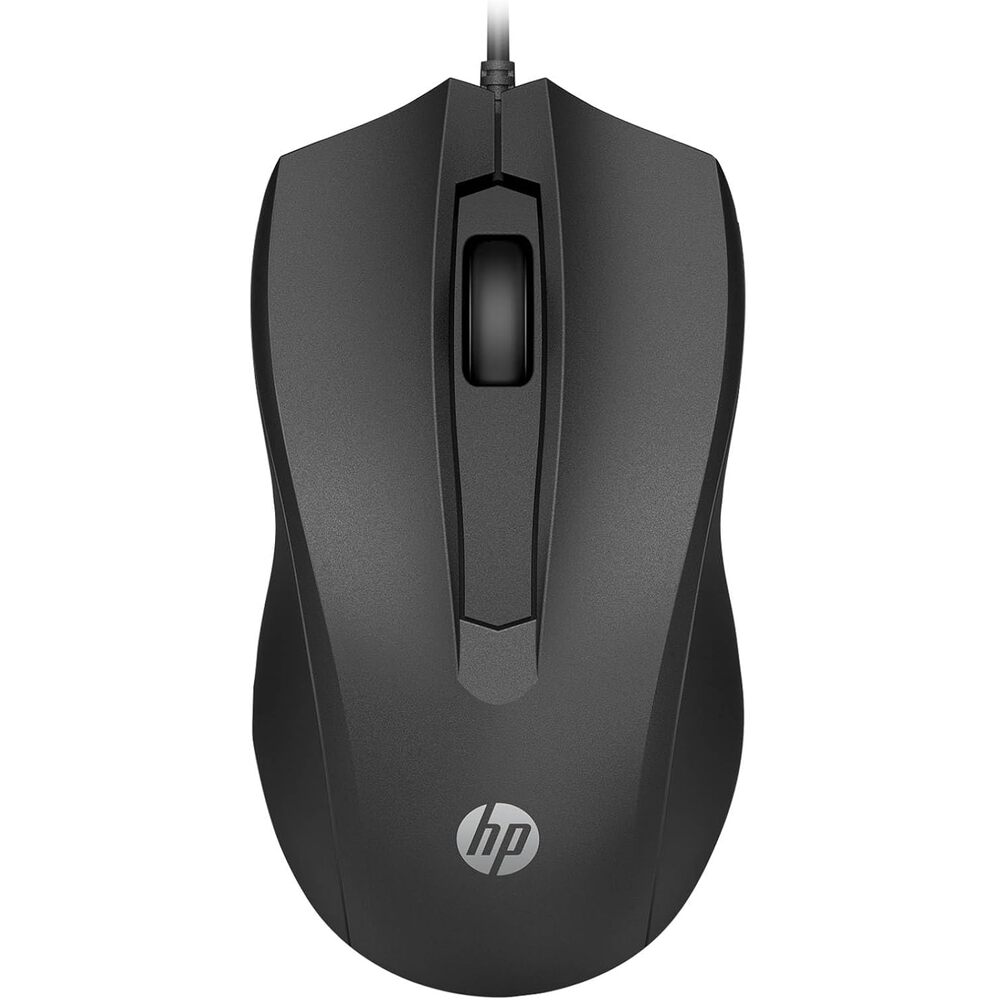HP Wired Mouse 105 - Optical - Cable - USB Type A - 1600 dpi - 3 Button(s) - Symmetrical