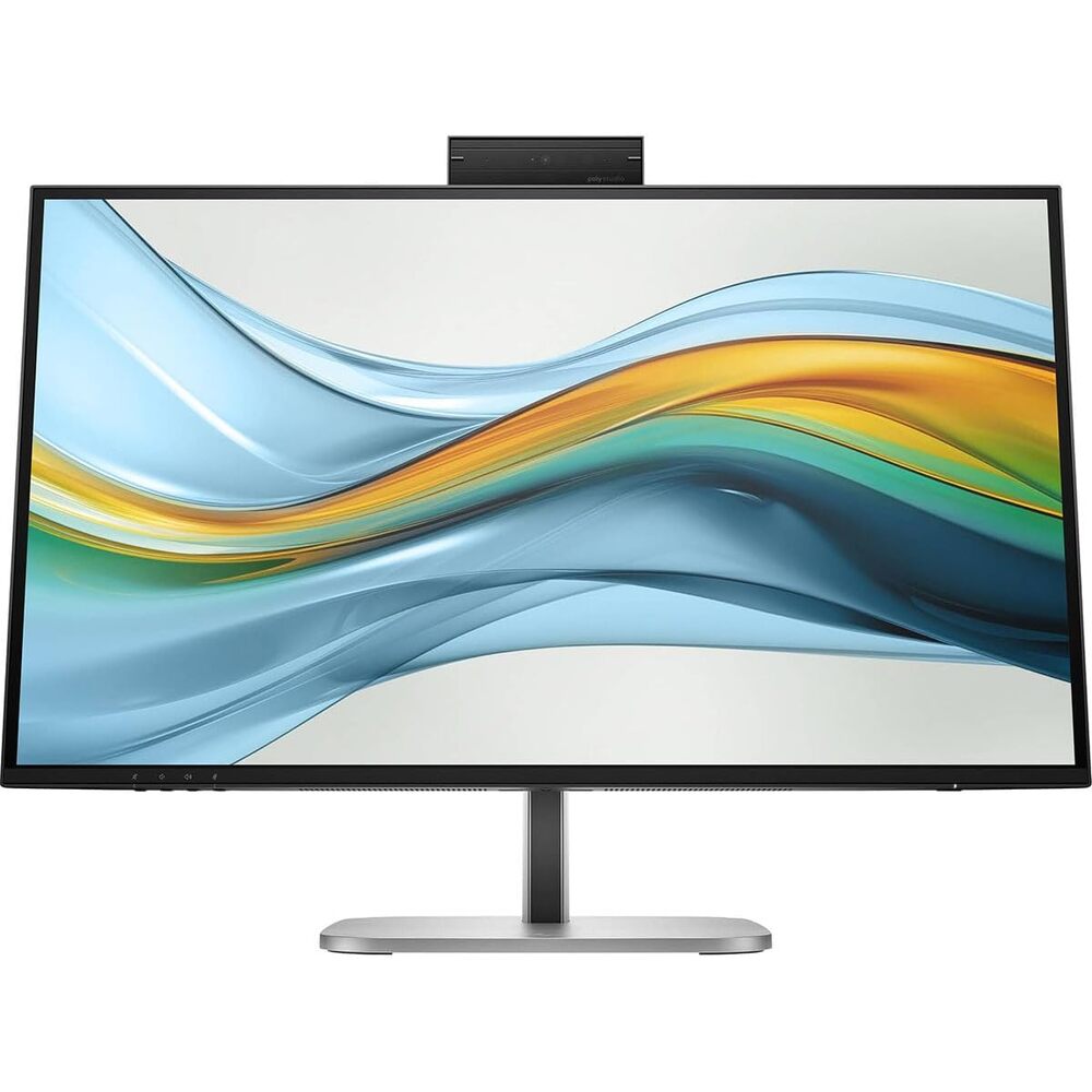 HP 527pm 27" Class WQHD LCD Monitor - 16:9 - Sleek Black, Silver - 27" Viewable - in-Plane Switching (IPS) Technology - 2560 x 1440-350 Nit - 100 Hz Refresh Rate - Speakers - USB Type-C