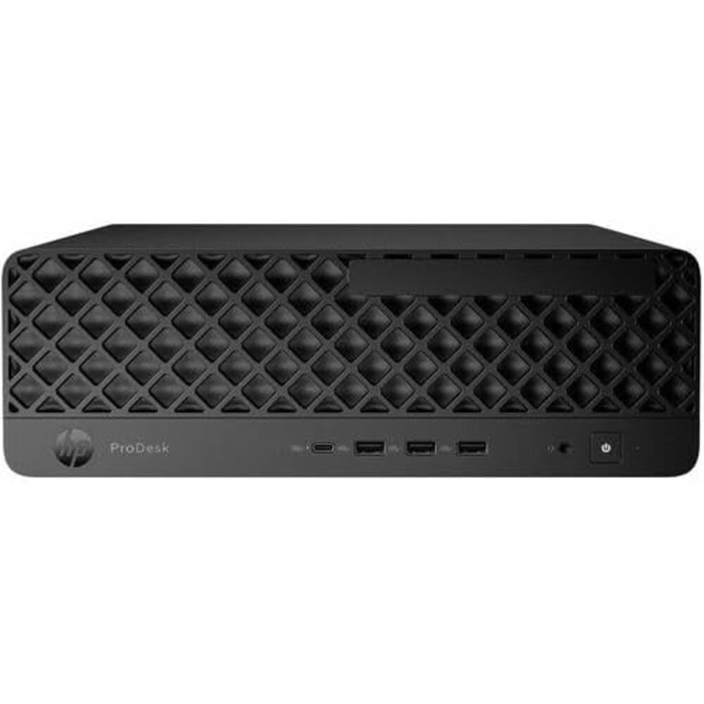 HP ProDesk 4 G1i Desktop Computer - Intel Core Ultra 5 225-16 GB - 512 GB PCI Express NVMe SSD - Small Form Factor - Jack Black - Intel Q870 Chip - Windows 11 Pro - DDR5 SDRAM - 280 W
