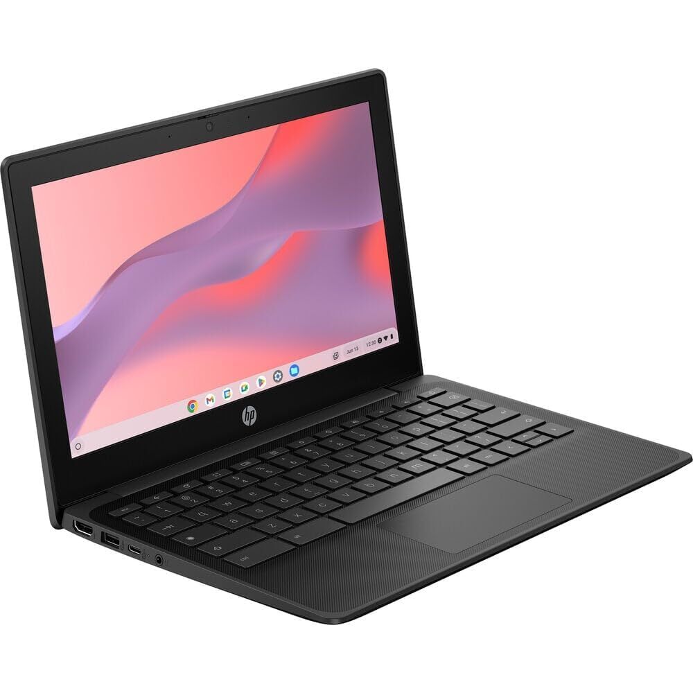 HP Fortis Flip G1m 11.6" Touchscreen Convertible 2 in 1 Chromebook - HD - 60 Hz - Octa-core (ARM Cortex A76 + Cortex A55) - 4 GB - 32 GB Flash Memory - English Keyboard - Jet Black - MediaTek Kompanio