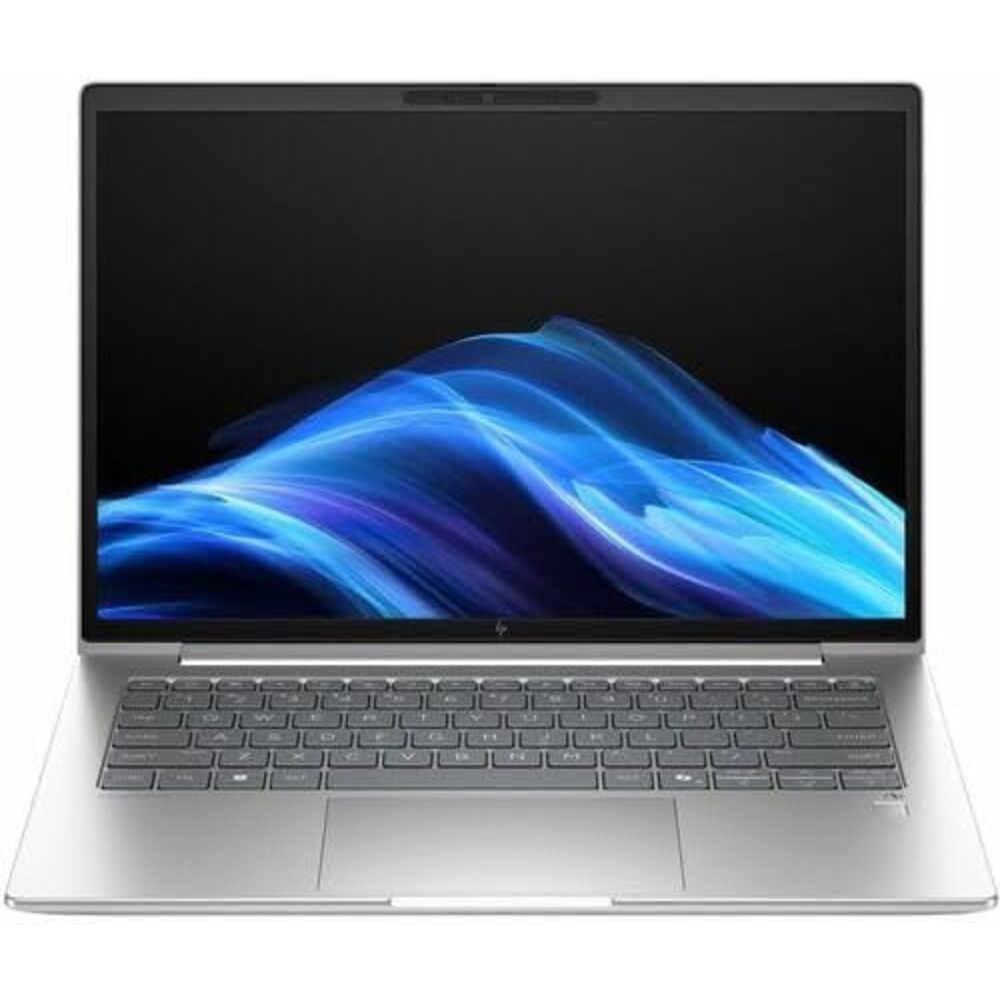 HP EliteBook 6 G1a 14" Copilot+ PC Notebook - WUXGA - 60 Hz - AMD Ryzen AI 5 340-16 GB - 512 GB SSD - English Keyboard - Pike Silver Aluminum - AMD Chip - 1920 x 1200 - Windows 11 Pro - Radeon 780M