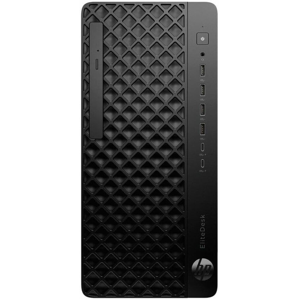 HP EliteDesk 8 G1i Desktop Computer Tower - Intel Core Ultra 5 235 - vPro Technology - 16 GB DDR5 SDRAM - 512 GB SSD - Jack Black - Intel Q870 Chip - Windows 11 Pro - English Keyboard - 280 W