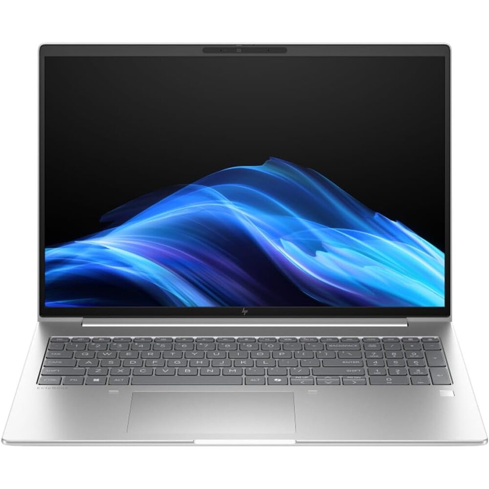 HP EliteBook 6 G1i 16" Touchscreen Notebook - WUXGA - 60 Hz - Intel Core Ultra 5 225U - 16 GB - 512 GB SSD - English Keyboard - Smart Card Reader - Pike Silver Aluminum - Intel Chip - 1920 x 1200 - Wi