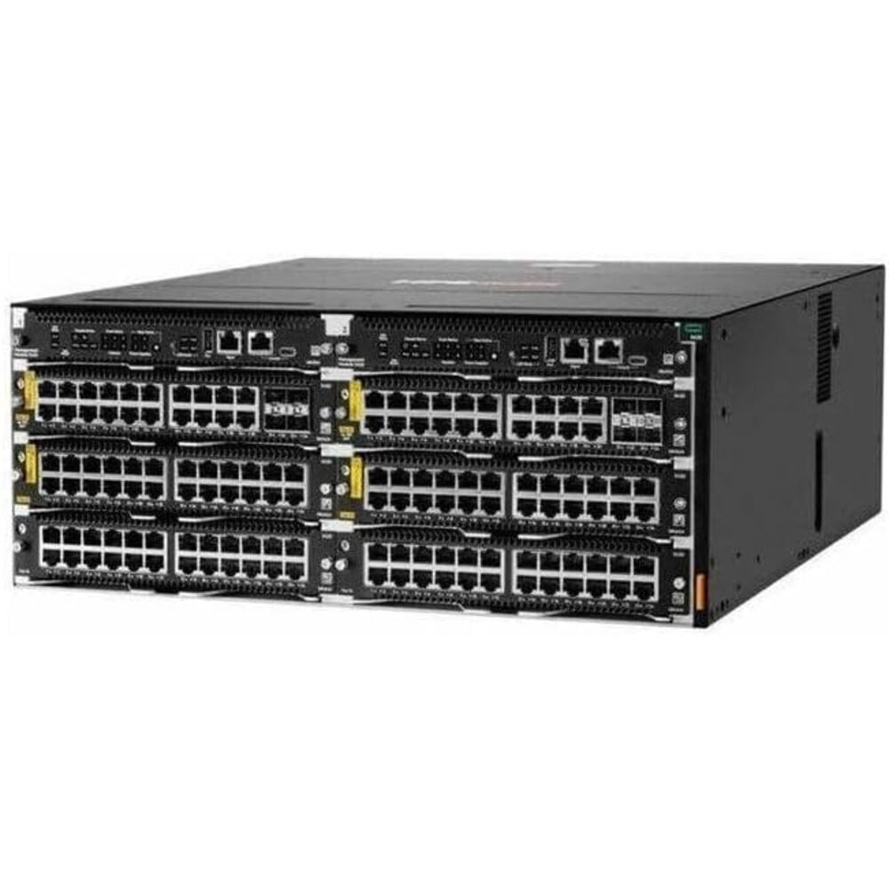 Aruba CX 5420 Switch Chassis - 20 Ports - Manageable - Gigabit Ethernet, 10 Gigabit Ethernet - 1000Base-T, 10GBase-LRM - 3 Layer Supported - Modular - 1600 W Power Consumption - Optical Fiber, Twisted