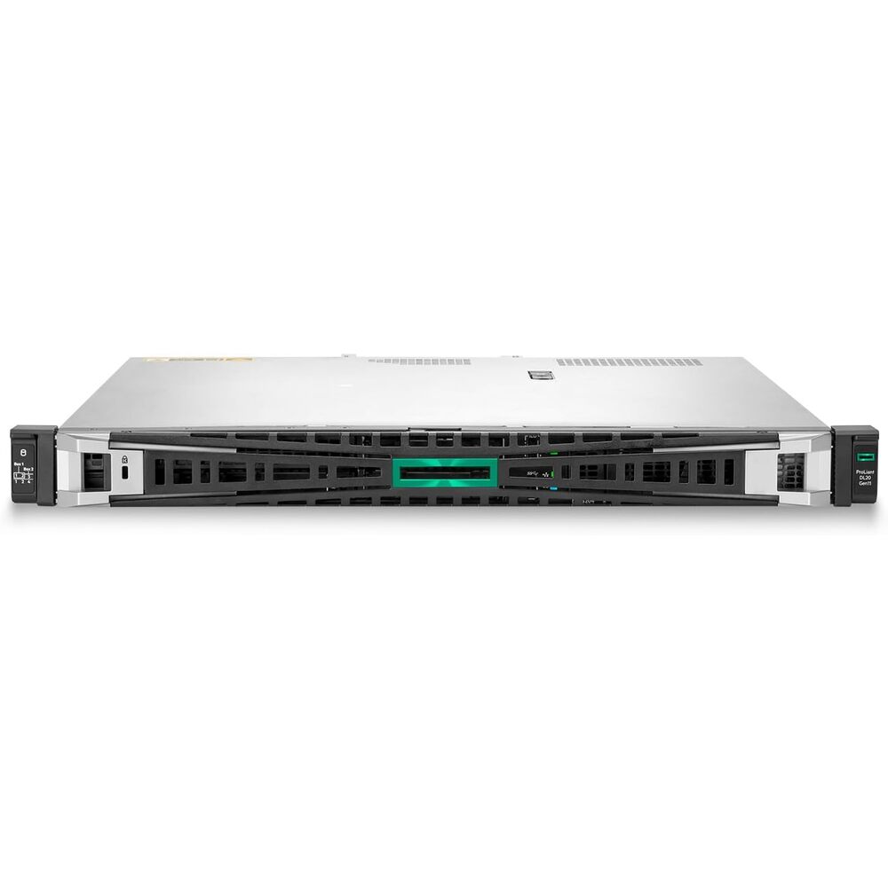 Hewlett Packard Enterprise ProLiant DL20 Gen11 Rack Server w/one Intel Xeon 6325P Processor, 3.5GHz, 4c 1P 1x32GB-U 4SFF 2x960GB SSD 2x500W PS (HPE Smart Choice P83282-005)