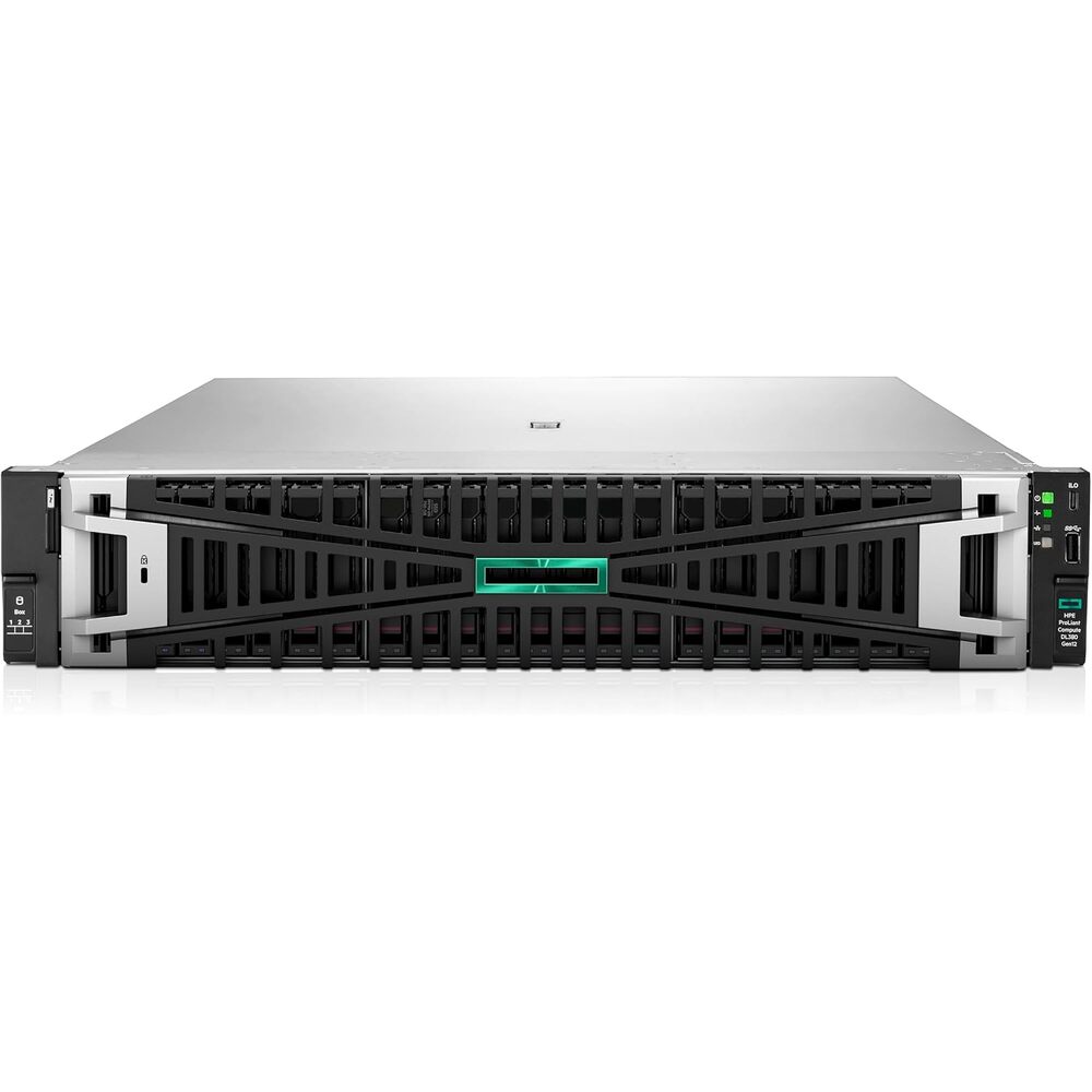 Hewlett Packard Enterprise ProLiant Compute DL380 Gen12 w/one Intel Xeon 6505P Processor, 12c 1P 2x32GB-R 12LFF MR416i-o 2x8TB HDD 2x1000W PS (HPE Smart Choice P89993-005)