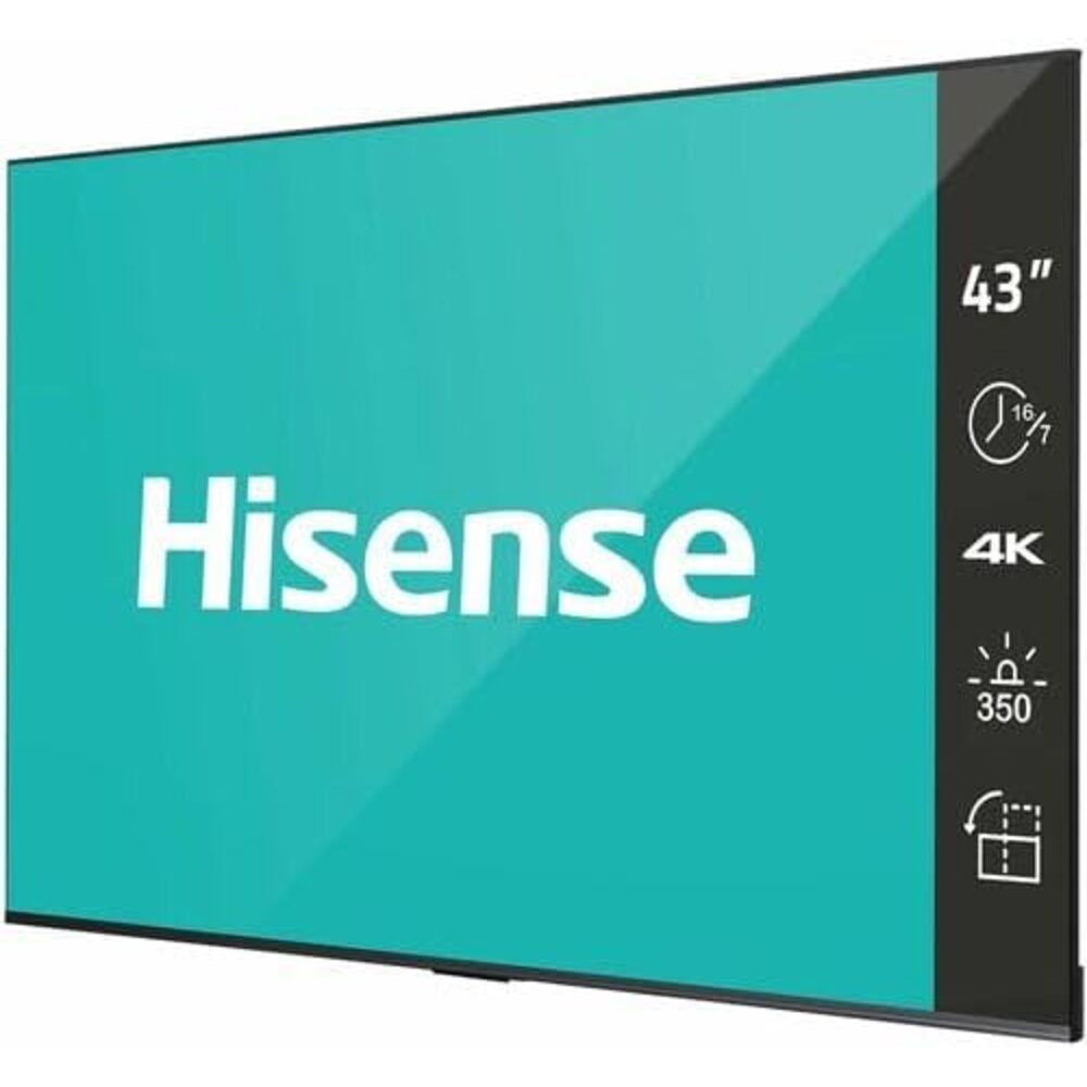 Hisense 43DP30FE 4K UHD Digital Signage Display - 16/7 Operation - 43