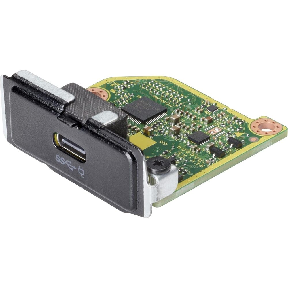 Type-C USB 3.1 Gen2 Port with 100W PD v2-0.7" Height x 1.6" Width x 1.6" Depth - Black, Silver
