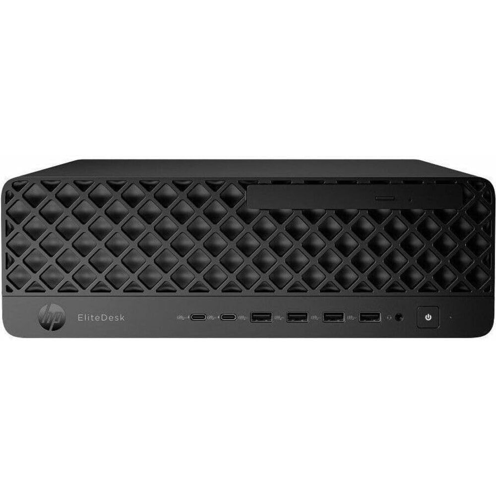 HP EliteDesk 8 G1i Desktop Computer - Small Form Factor - Intel Core Ultra 5 235 - vPro Technology - 32 GB DDR5 SDRAM - 512 GB SSD - Jack Black - Smart Buy - Intel Q870 Chip - Windows 11 Pro