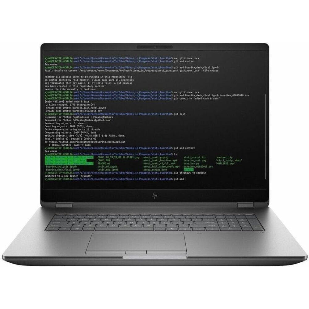 HP ZBook Fury G1i 18" Mobile Workstation - WQXGA - 165 Hz - Intel Core Ultra 9 285HX - vPro Technology - 64 GB - 1 TB SSD - Meteor Silver - Intel WM880 Chip - 2560 x 1600 - Windows 11 Pro - RTX Pro 50