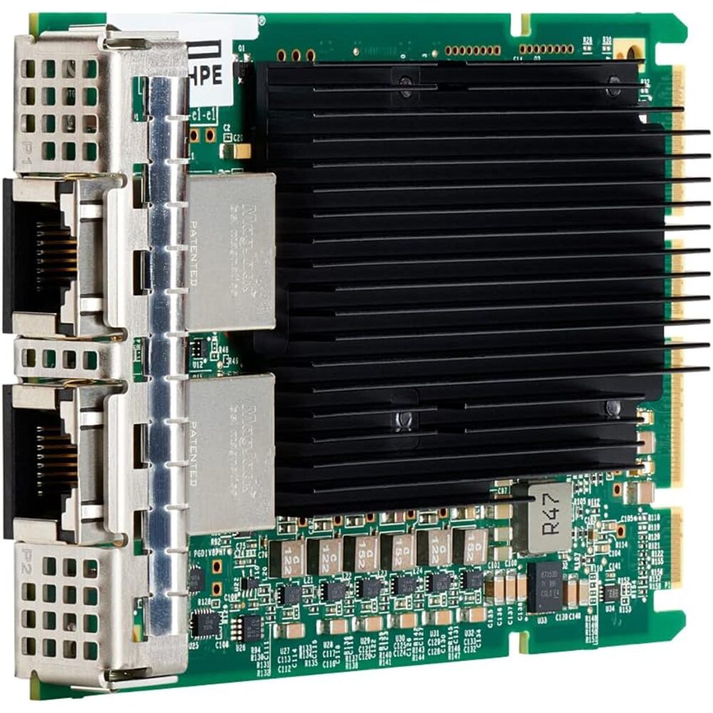 HPE Broadcom BCM57416 Ethernet 10Gb 2-Port Base-T OCP3 Adapter for HPE - PCI Express 3.0 x8-2 Port(s) - 2 - Twisted Pair - OCP 3.0 Bracket Height - 10GBase-T - Plug-in Card