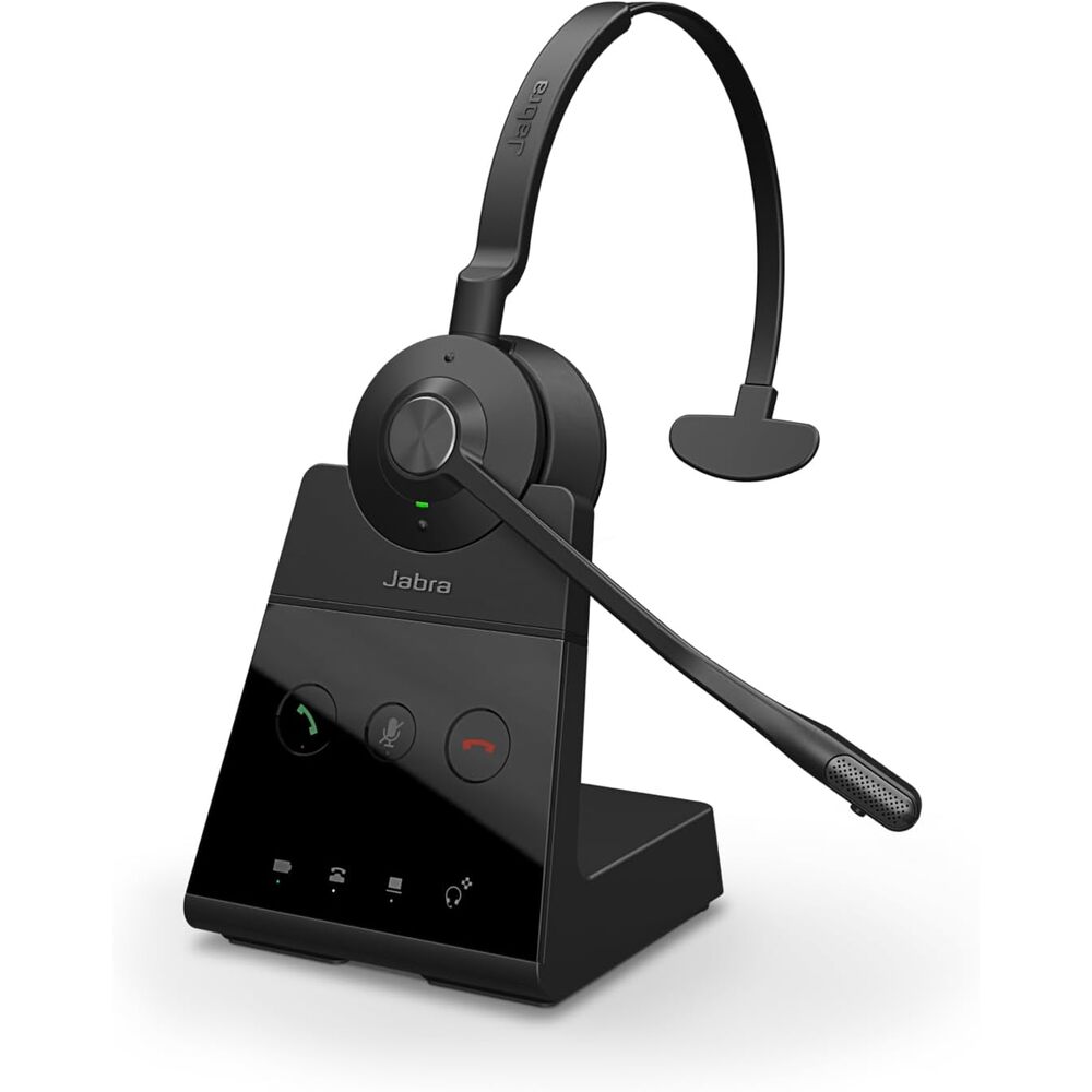 Jabra Engage 65 SE (Second Edition) Wireless Headset, Single-Ear � Telephone Headset with Industry-Leading Wireless Performance, Advanced Noise-Cancelling Microphone, All Day Battery Life - Black