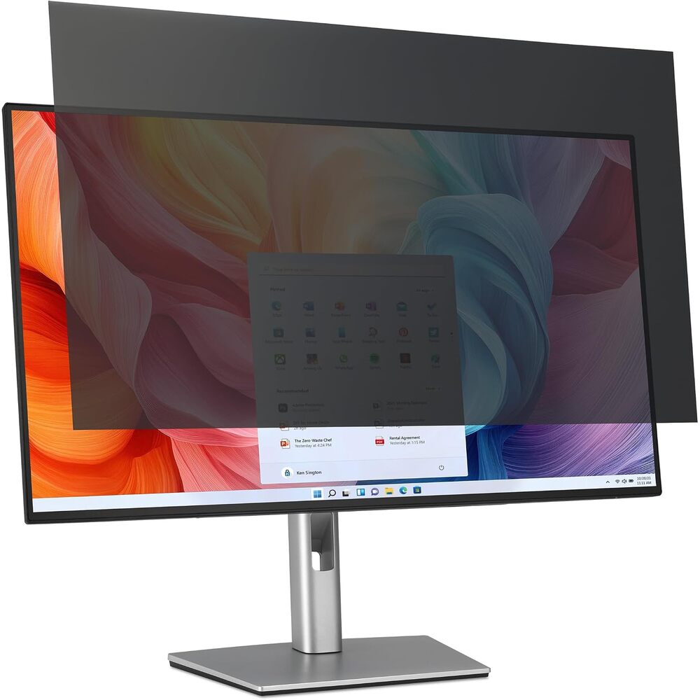 Kensington High Clarity Privacy Screen for 21.5 inch 16:9 Widescreen Monitor, Easy Installation Computer Privacy Filter for Desktop, 2H hardness Protection, Compatible with LG Samsung Dell, HC215A169A