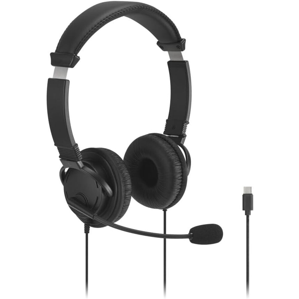 Kensington Classic EQ USB-C Headset with Mic and Volume Control