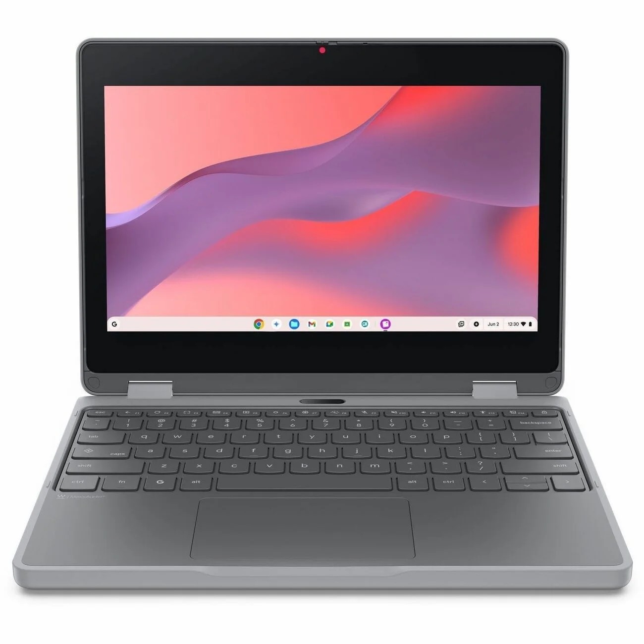 Lenovo Chromebook 500e Gen 5 M89 83TA0002US 11.6" Touch 2 in 1 HD 60Hz 4GB Gray