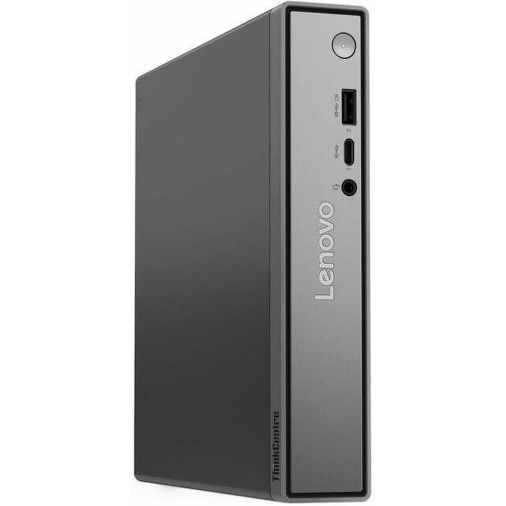 Lenovo ThinkCentre neo 55q Gen 6 13GN0017US Desktop Computer - AMD Ryzen 5 220-16 GB - 512 GB PCI Express NVMe 4.0 x4 SSD - Tiny - Black - AMD Chip - Windows 11 Pro - Radeon 740M Graphics DDR5 SDRAM