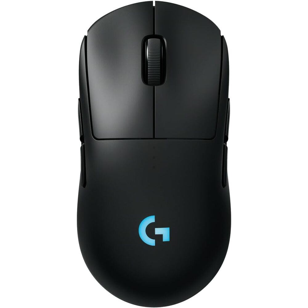 Logitech G PRO 2 Lightspeed Wireless Gaming Mouse, Right- or Left-Handed Mouse with up to 4 Customizable and Switchable Magnetic Side Buttons, 44K DPI Sensor, USB-C Charging, for PC/Mac - Black