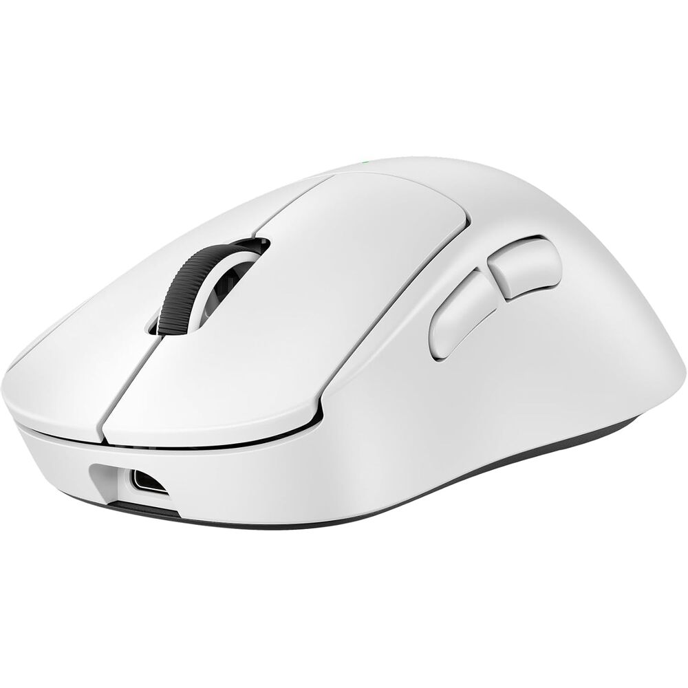 Logitech G PRO X Superlight 2 DEX Wireless Gaming Mouse, 60g pro-Grade Right-Handed Mouse with 5 programmable Buttons, USB-C Charging, 44k DPI Sensor, up to 8 kHz Polling for PC/Mac - White
