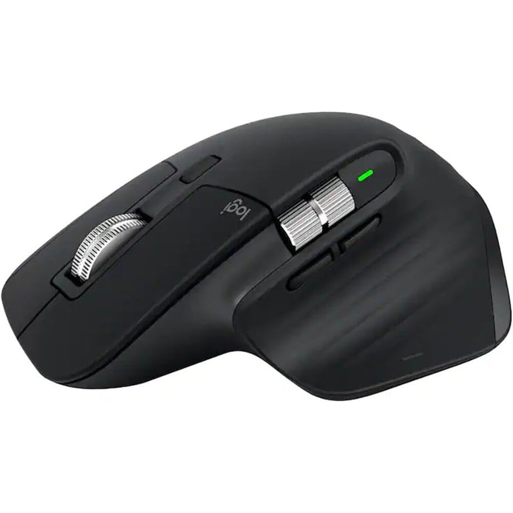 Logitech MX Master 3S - Performance Wireless Mouse with Ultra-Fast Scrolling, Ergo, 8K DPI, Track on Glass, Quiet Clicks, Bluetooth, Windows, Linux, Chrome, Black