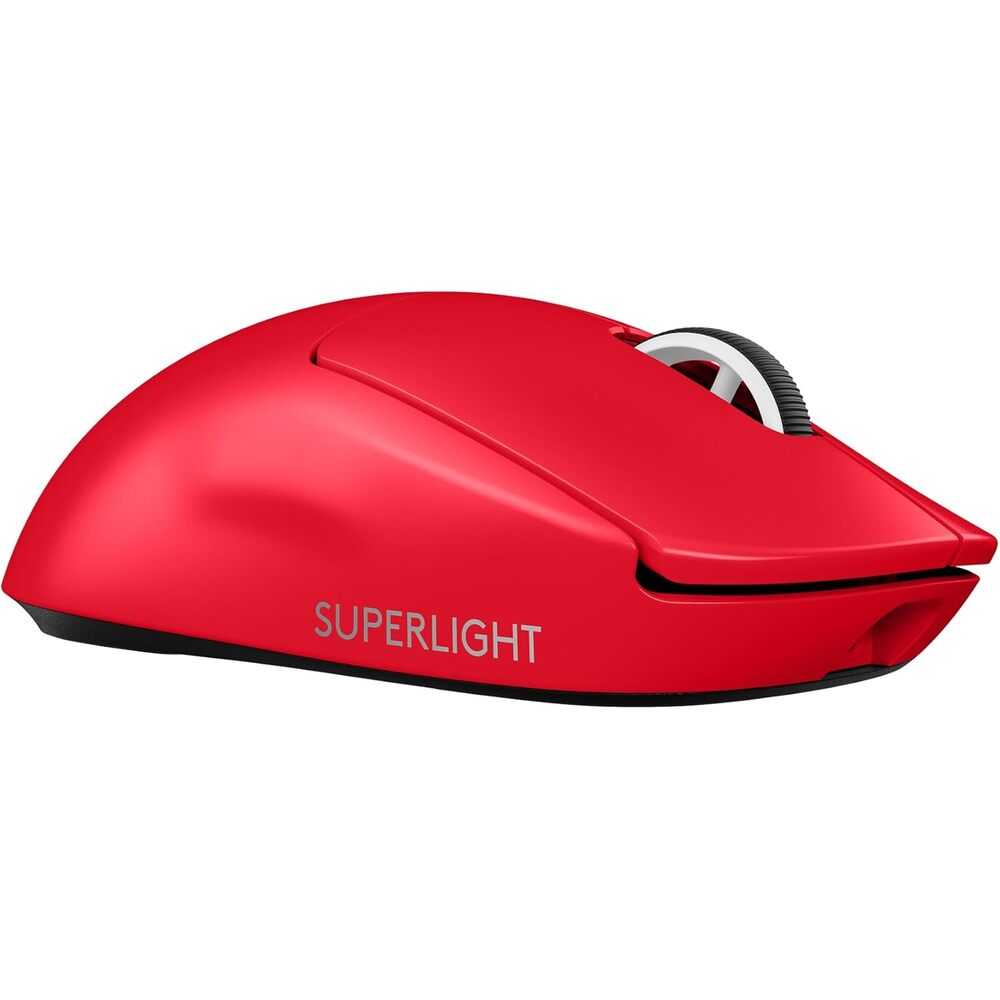 Logitech G PRO X Superlight 2 SE Wireless Gaming Mouse, 60 g pro-Grade Mouse with 5 programmable Buttons, 44K DPI Sensor, 888+ IPS, 1 kHz Report Rate, USB-C Charging for PC/Mac - Red