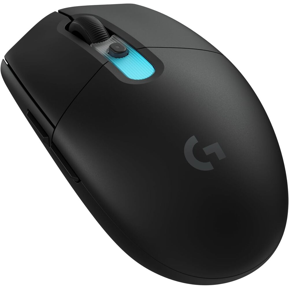Logitech G305 X SUPERLIGHT Wireless Gaming Mouse, Lightweight 59g, HERO 44K Sensor, RGB lighting, LIGHTSPEED and Bluetooth, 130+ Hr Battery Life, 6 Programmable Buttons, Compatible with PC/Mac - Black