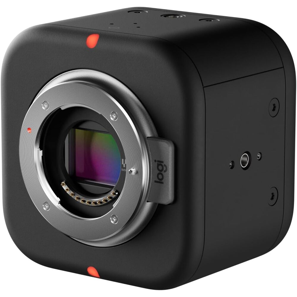 Logitech for Creators Mevo Core Wireless Live Streaming Camera, 4K Video Camera with Interchangeable Lens, Multicam Ready, Intuitive App Control