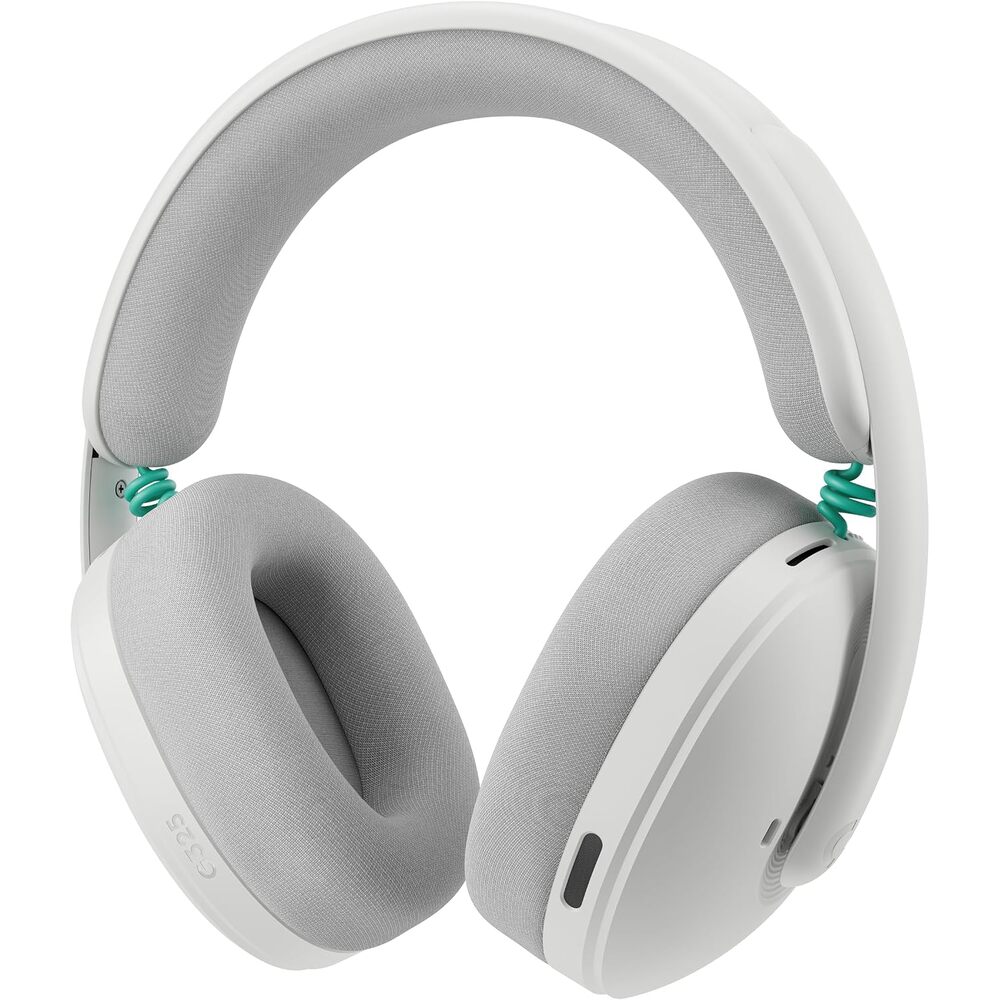 Logitech G325 Lightspeed Wireless Bluetooth Gaming Headset, All-Day Comfort, Built-in Mic with Noise Reduction, 24-Bit Audio, 24+ Hr Battery Life, for PC, PlayStation, Switch, Mobile � White