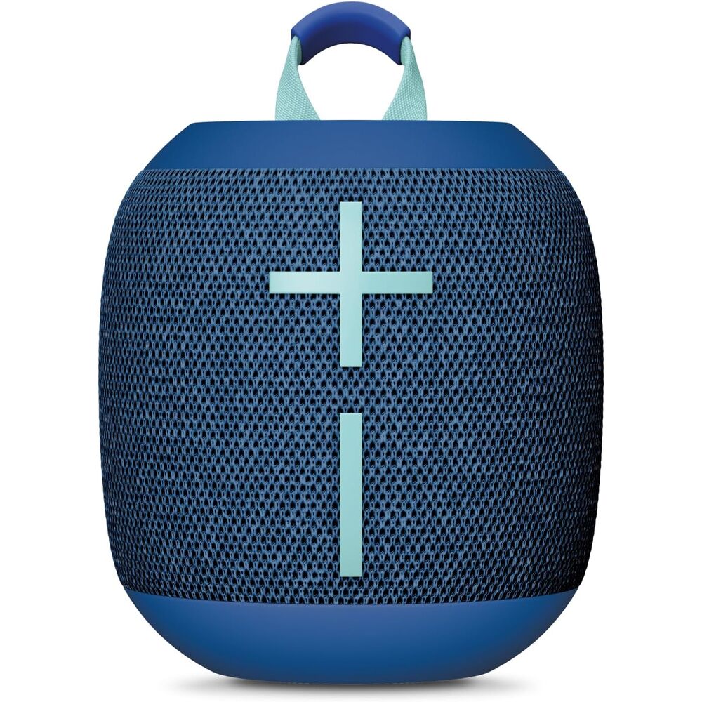 Ultimate Ears WONDERBOOM 4 Portable Waterproof Bluetooth Speaker with Balanced 360-Degree Sound and Bass, Dustproof Floating Speaker with 131ft (40m) Range - Blue