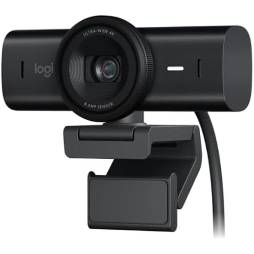 LOGITECH MX BRIO Ultra HD 4K Webcam - Black
