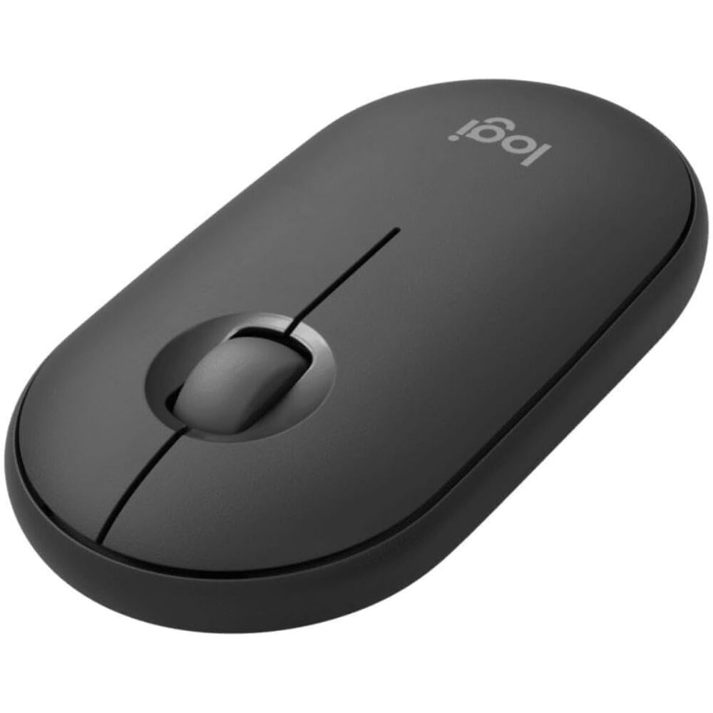 Logitech Pebble Slim Bluetooth Wireless Mouse 2 M350S, Tonal Graphite