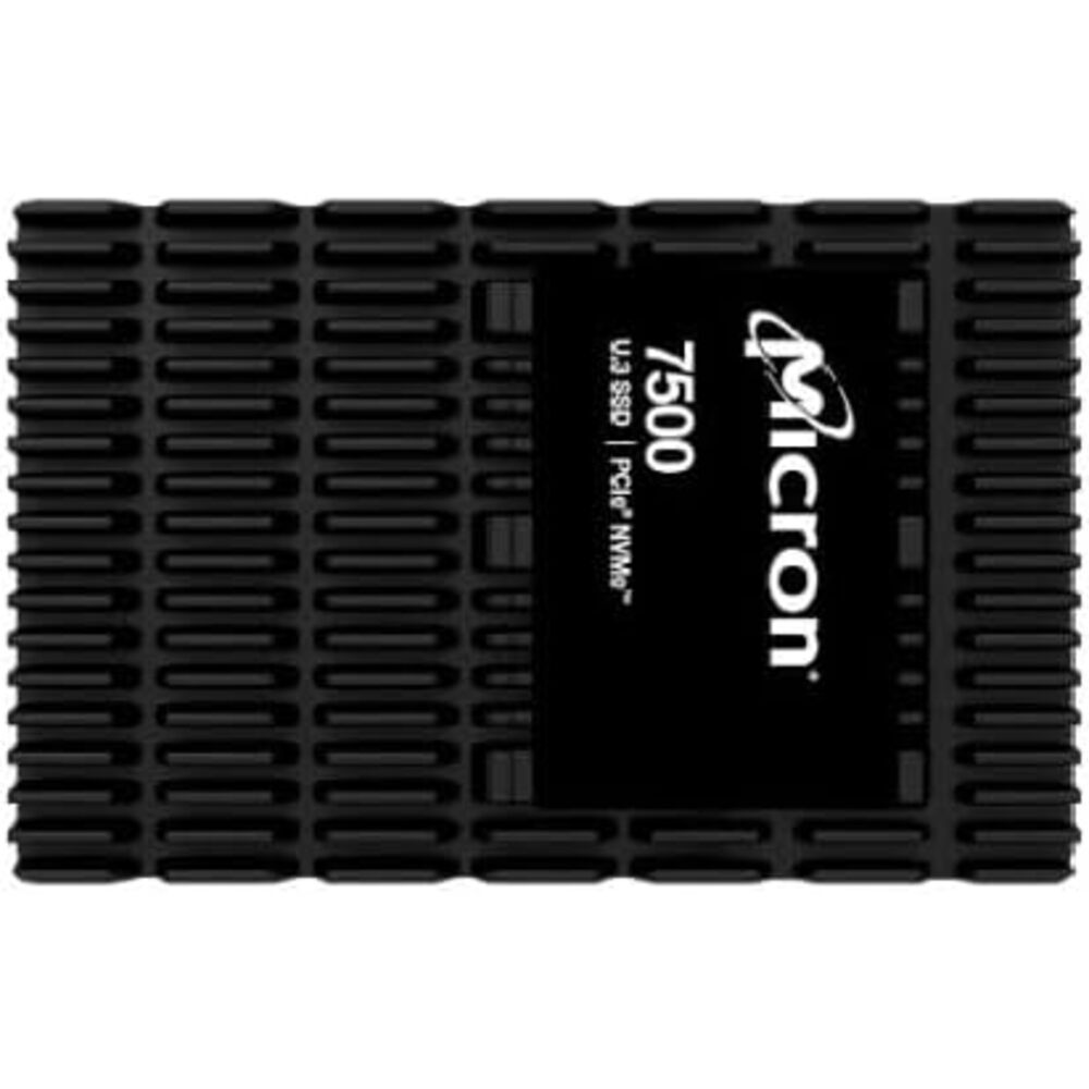 Micron MTFDKCC12T8TGQ-1BK1DABYYR 7500 Max 12.8TB U.3 PCIe NVMe 2.5in Solid State Drive