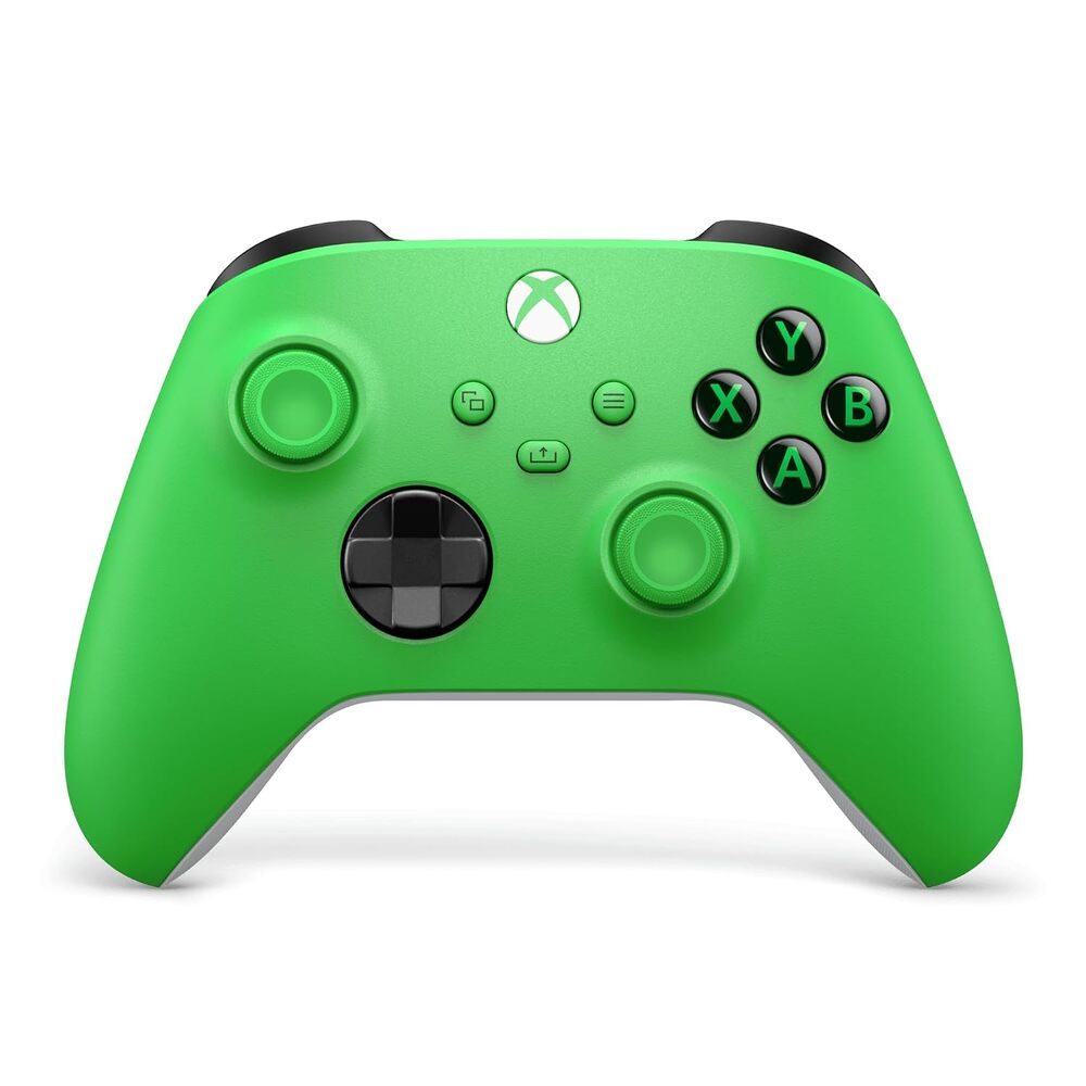 Xbox Wireless Gaming Controller | Velocity Green | Console, PC, & Cloud Devices | Textured Grip | Wireless, Bluetooth, USB-C Connectivity
