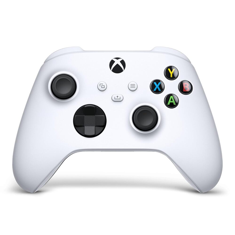XBOX Wireless Gaming Controller | Robot White | Console, PC, & Cloud Devices | Textured Grip | Wireless, Bluetooth, USB-C Connectivity