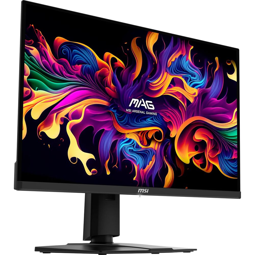 msi MAG 271QPX QD-OLED, 27 OLED Gaming Monitor, 2560 x 1440 (QHD), 0.03ms Response time, 360Hz, True Black HDR 400, HDMI, DP Port, USB Type C, Tilt, Height, Black