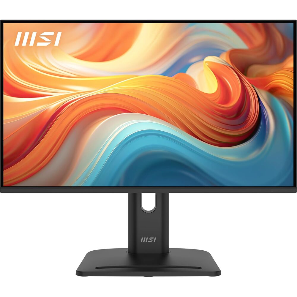 msi PRO MP245PG E14 24-inch IPS 1920 x 1080 (FHD) Computer Monitor, 144Hz, Adaptive-Synch, HDMI, Display Port, VGA Port, VESA Mountable, Tilt, Height Adjustable,Speaker, 1ms, Black