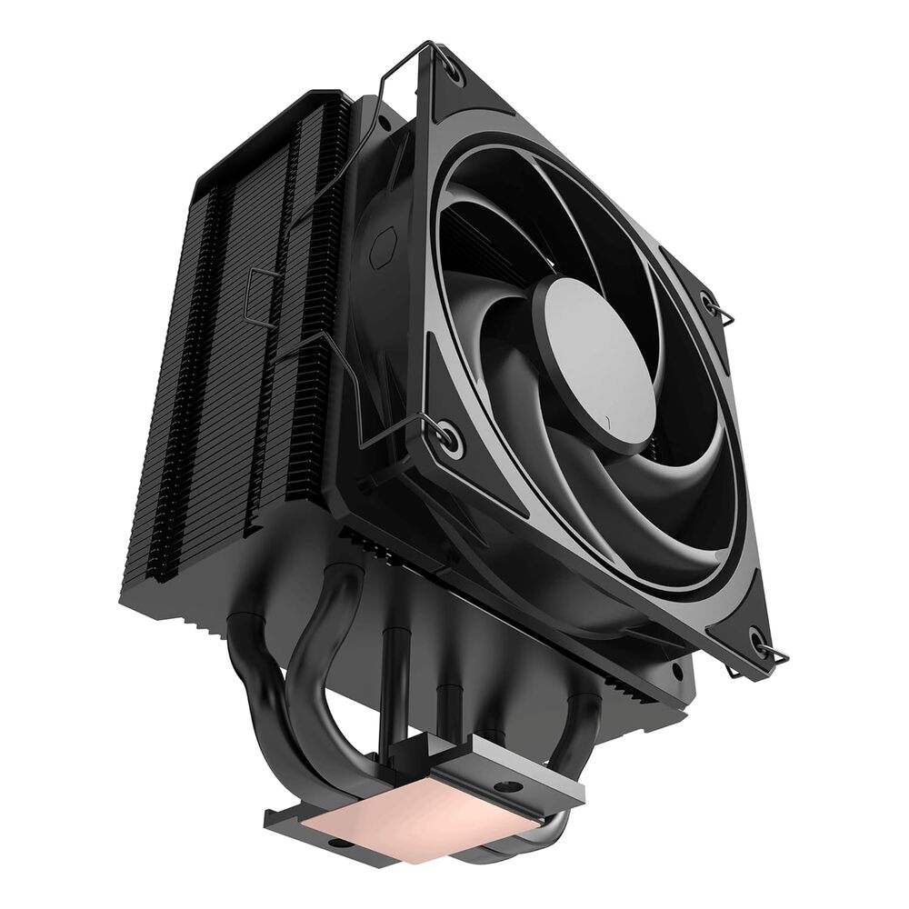 Cooler Master Hyper 212 3DHP CPU Air Cooler � Patented 3D Heat Pipe Technology, 120mm PWM High Airflow Fan, Quiet Cooling & Easy Installation, AMD AM5/AM4 & Intel LGA 1851/1700, Black