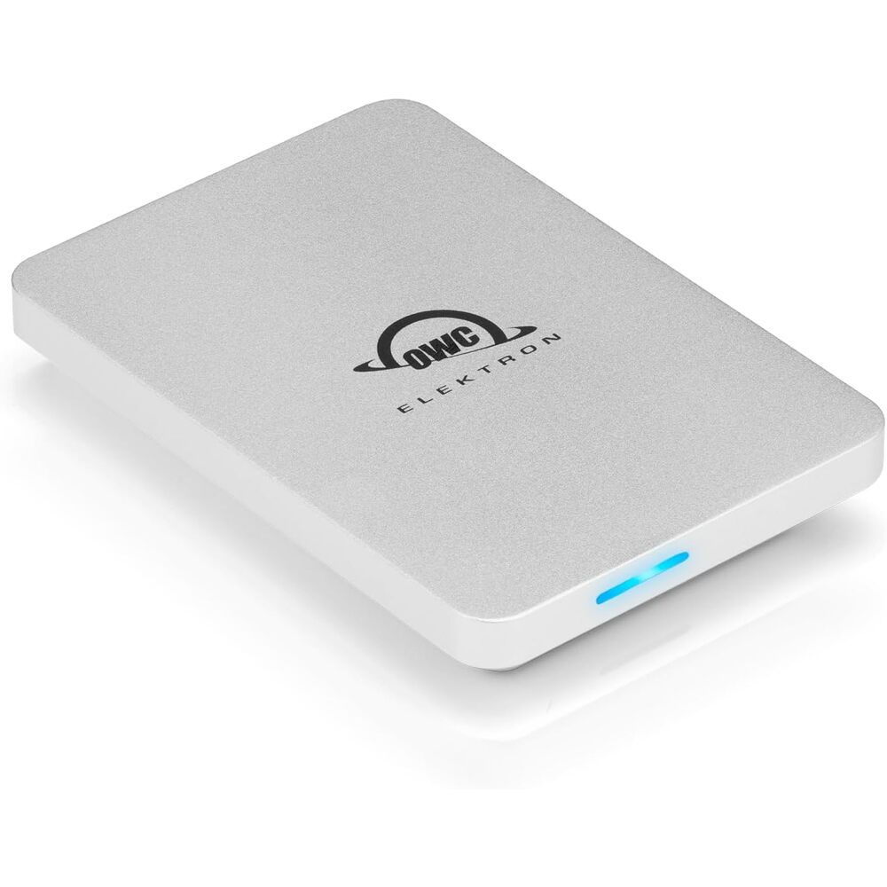 OWC Envoy Pro Elektron Portable 4TB SSD, Super Fast External SSD with up to 1250MB/s Performance, USB 3.2 Gen 2 and USB 2.0/3.0 Backwards and Universally Compatible, NVMe Powered Portable SSD