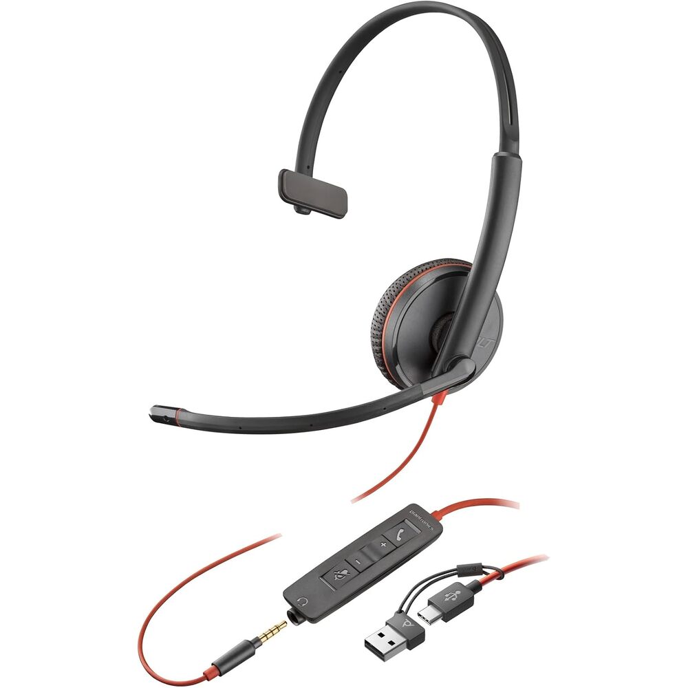 Poly HP BW 3215 USB-C HS+USB-C/A (Bulk)