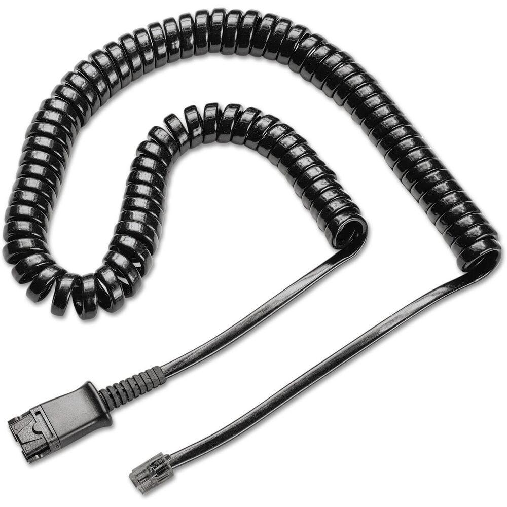 Plantronics Amplifier Coil Cord to QD Modular Plug, 26716-01