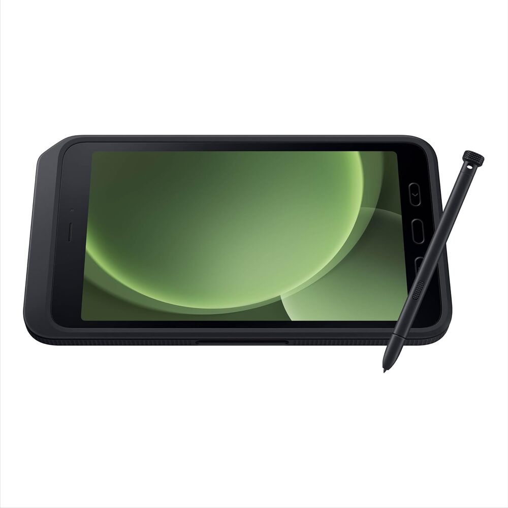 SAMSUNG Galaxy Tab Active5 5G LTE Unlocked 8� 128GB Android Tablet for Industrial, Field Work, Advanced Security, Rugged Design, US Version, 2024, SM-X308UZGAN14, Black Green